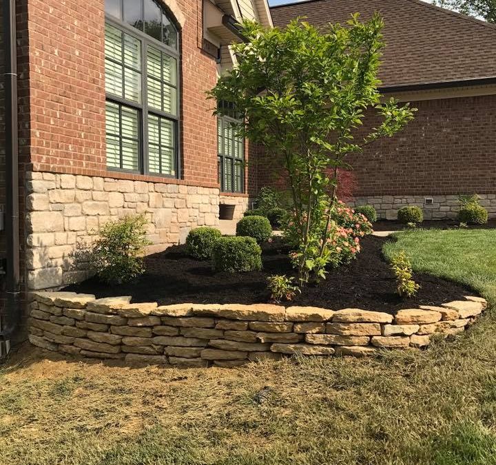 front yard hardscaping